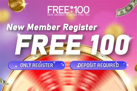 free 100 casino register